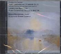 WOODWARD ROGER :  FRYDERYK CHOPIN - PIANO CONCERTO NO. 2 F-MINOR OP. 21 / LUDWING VAN BEETHOVEN PIANO QUARTET NO. 3 C-  (CELESTIAL HARMONIES)

Il concerto no. 2 per pianoforte in fa minore op. 21 di Fryderyk Chopin del 1829 e quello per quartetto di pianoforte WoO 36 no. 3 in do maggiore di Ludwig Van Beethoven del 1785, hanno rappresentato due momenti cruciali nelle vite dei due giovani compositori. Entrambe le composizioni inoltre sono a loro modo rivoluzionarie: l'una ha aperto le porte al Romanticismo e l'altra segn un netto rifiuto dell'ancient rgime in favore del nascente Illuminismo. Il concerto in fa minore op. 21 di Chopin  stato composto tra il 1829 ed il 1930 ed insieme al concerto in mi minore op. 11, composto pochi mesi dopo,  una delle prime realizzazioni dopo la laurea del genio francese presso la prestigiosa scuola di musica di Varsavia. Il concerto no. 3 per pianoforte in do maggiore WoO 36, composto dal genio tedesco quando aveva solo 15 anni,  stato scritto in una forma rara per il repertorio musicale dell'epoca, con tratti addirittura moderni tanto da essere considerato uno dei primi esempi di musica da camera. Fryderyk Chopin - Piano Concerto No. 2 F-Minor Op. 21 / Ludwig Van Beethoven - Piano Quartet No. 3 C-Major WoO 36  stato magistralmente interpretato dal pianista Roger Woodward insieme all'eccellente Alexander String Quartet. Mettendo la sua fine sensibilit musicale al servizio di un'alta professionalit tecnica, Roger Woodward ha ricreato il fascino senza tempo di due opere che, con la propria originalit, hanno segnato la storia della musica classica mondiale. Fryderyk Chopin - Piano Concerto No. 2 F-Minor Op. 21 / Ludwig Van Beethoven - Piano Quartet No. 3 C-Major WoO 36  un album di grande interesse che favorisce la riscoperta di due geniali compositori, riproposti dalle splendide interpretazioni di Roger Woodward.