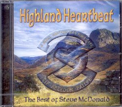 McDONALD STEVE :  HIGHLAND HEARTBEAT - THE BEST OF STEVE McDONALD  (AQUARIUS)

Highland Heartbeat - The Best of Steve Mcdonald  un'interessante selezione curata dallo stesso Steve McDonald di 16 delle sue pi belle creazioni, tratte da un ricco repertorio tutto dedicato alla cultura scozzese, a cui appartiene il virtuoso interprete. L'ascoltatore ha la possibilit di godersi un viaggio musicale attraverso la potente storia dei clan scozzesi, un percorso ricco di eventi eroici, di personaggi fieri e coraggiosi, il tutto all'interno della verde cornice dei prati di Scozia. Il risultato  un album di musica celtica che esplora il patrimonio ancestrale del clan scozzese dei McDonald. Highland Heartbeat - The Best of Steve Mcdonald, con una strumentazione che comprende chitarra, vigorose percussioni, violini e tastiere, oltre alla calda voce di Steve,  un viaggio nel tempo e nello spazio davvero coinvolgente.
