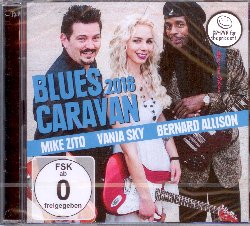 ZITO MIKE / SKY VANJA / ALLISON BERNARD :  BLUES CARAVAN 2018 (cd+dvd)  (RUF)

Ogni anno dal 2005, l'etichetta tedesca Ruf organizza il progetto Blues Caravan con cui viene data la possibilità a tre talentuosi artisti di esibirsi e di farsi conoscere dal grande pubblico. Il cofanetto Blues Caravan 2018 ha immortalato un tour davvero fuori dall'ordinario: insieme alla giovane e promettente artista croata Vanja Sky ci sono gli strepitosi Mike Zito e Bernard Allison. La cantante e chitarrista di Zagabria è una delle ultimissime scoperte di casa Ruf, un'artista che appartiene alla futura generazione di musiciste in ascesa che, con energia e passione, si dedicano al blues. A proposito della sua partecipazione in Blues Caravan 2018, in cui presenta brani appartenenti al suo primo album di studio Bad Penny ed alcune cover, Vanja dice: Sono molto emozionata di suonare al Blues Caravan 2018. Spero di incontrare tante persone e di condividere con loro la mia musica. I miei concerti sono pieni di energia e io do tutto, quando sono sul palco. Poi ci sono alcuni nomi che nel mondo del blues sono delle vere autorità: uno di questi è Bernard Allison, figlio del grande Luther che nel Blues Caravan 2018 propone brani appartenenti al suo repertorio come pezzi tratti dal suo album di debutto del 1997 Keepin' the Blues Alive e da Born with the Blues del 2000. E poi c'è Mike Zito, eccellente chitarrista, cantante, cantautore e produttore di St. Louis, nel Missouri, cofondatore insieme a Cyril Neville, Devon Allman, Charlie Wooton e Yonrico Scott della superband blues e blues-rock Royal Southern Brotherhood. Racconta Zito della sua esperienza al Blues Caravan: Ho sempre desiderato unirmi al Blues Caravan, per questo sono molto emozionato. I miei concerti sono pieni d'energia ed appassionati: provo con tutto me stesso a dare il massimo e faccio in modo che ogni singola nota conti. Da me ti puoi aspettare della chitarra rock-blues con una dose di parti vocali soul e un mix delle mie canzoni migliori. Ti sembra poco?