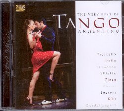 VARIOUS :  THE VERY BEST OF TANGO ARGENTINO  (ARC)

mid-price - Casa Arc propone al suo affezionato pubblico un'elegante selezione di classici del tango, partendo dalle sonorit ammalianti del bandoneon di Piazzolla, passando per i fieri ritmi del violino del tango gypsy, toccando alcune divertenti milonghe argentine ed alcuni romantici waltz, per arrivare fino ad interessanti esempi di moderno tango finlandese. Con interpreti come Trio Pantango, Enrique Ugarte, Alfredo Fernando, Zingaros, Zum, Trio Hugo Diaz, Las Chicas del Tango, Tango Siempre e tanti altri ancora, le melodie tanguere prendono vita e trasportano l'ascoltatore direttamente in qualche fumosa milonga di Buenos Aires. The Very Best of Tango Argentino  un caleidoscopio di ritmo, passione, sensualit ma, soprattutto, di ottima musica tutta da ballare.