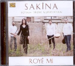 SAKINA :  ROYE MI - SONGS FROM KURDISTAN  (ARC)

Sakina, cantante e compositrice curda, invita l'ascoltatore a seguirla in un viaggio nella tradizione musicale, antica e moderna, della Mesopotamia. Con sensibilit ed intensit l'artista crea nuovi mondi sonori che raccontano la sua terra. In Roye Mi - Songs from Kurdistan le ballate e le melodie fanno da specchio alla vita trascorsa dalla cantante nel proprio paese natale, alla sofferenza e malinconia delle persone, ma allo stesso tempo sono una celebrazione delle loro speranze e dei loro sogni. Sakina fonde stili regionali di canto con tecniche interpretative tradizionali e sperimentali, sempre alla ricerca di nuove strade espressive. In Roye Mi - Songs from Kurdistan Sakina si muove tra diverse culture senza rinnegare le proprie radici, raccontando storie che convincono, rese ancora pi affascinanti dal timbro della sua splendida voce.