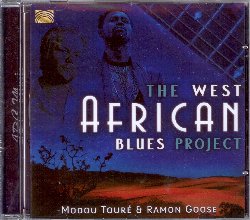 TOURE' MODOU & GOOSE RAMON :  THE WEST AFRICAN BLUES PROJECT  (ARC)

The West African Blues Project rappresenta un incontro di menti, di culture e di due stili musicali che, grazie all'abilit artistica dei protagonisti, si sono fusi in modo superbo, dando vita ad un irresistibile mix di ritmi inebrianti. Musicista senegalese dalla voce potente, Modou Tour ha creato negli anni uno stile del tutto personale basato su una ripresa fresca ed originale della musica popolare dell'Africa occidentale. Le canzoni di questo artista riflettono le sue esperienze e parlano d'amore, di destino, delle origini e dell'identit. Eccellente chitarrista inglese che nel corso della sua carriera ha collaborato anche con Eric Bibb, Ramon Goose  uno degli artisti blues pi versatili della sua generazione, un musicista che non teme di esplorare generi tra loro molto diversi. Con la chitarra di Goose e la voce magnetica di Tour, The West African Blues Project  un album pieno di suggestioni ed interessanti contaminazioni a dimostrazione che l'incontro di due culture diverse  sempre un momento magico.