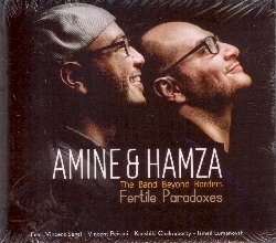 AMINE & HAMZA :  THE BAND BEYOND BORDERS - FIRTILE PARADOXES  (ARC)

I fratelli Amine e Hamza Mraihi vengono dalla Tunisia e suonano rispettivamente oud (liuto) e kanun (cetra), i due strumenti pi importanti della musica araba. Con uno stile molto particolare che mette insieme musica classica araba ed occidentale, jazz, flamenco e musica persiana, Amine e Hamza sono due dei principali rappresentanti di una giovane generazione di artisti arabi che rivendica la multietnicit della propria cultura. The Band Beyond Borders - Fertile Paradoxes, ultimo disco dei due fratelli tunisini realizzato con la preziosa partecipazioni di grandi interpreti come Vincent Peirani, Vincent Segal, Ismail Lumanovski, Maxence Sibille e Kaushiki Chakraborty, propone armonie moderne con groove ipnotici ed un meraviglioso caleidoscopio di emozioni. L'ultima parola su The Band Beyond Borders - Fertile Paradoxes spetta ad Amine e Hamza: L'album  un diario dei nostri ultimi sei mesi, un diario di incontri umani inaspettati e profondi, di splendide amicizie da tutte le parti del mondo, un disco che celebra l'umanit attraverso la musica. E' la nostra eterna ricerca di identit e di amore come musicisti, padri, mariti e soprattutto in quanto esseri umani. The Band Beyond Borders - Fertile Paradoxes  quello che siamo, una miscela di paesaggi svizzeri mozzafiato, di dolce malinconia polacca e della frenesia delle strade tunisine.