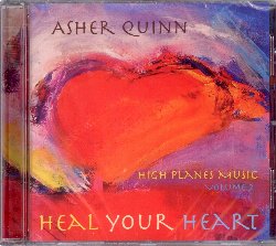 QUINN ASHER (ASHA) :  HEAL YOUR HEART - HIGH PLANES MUSIC VOL. 2  (SINGING STONE)

Asher Quinn, meglio noto con lo pseudonimo Asha, oltre ad essere un ottimo compositore ed interprete di musiche per benessere e rilassamento,  anche molto apprezzato per la sua pregevole capacit canora. Heal Your Heart - High Planes Music Vol. 2  un nuovo album contenente 16 tracce, per un totale di quasi 70 minuti di musica che in alcune parti  allegra, in altre malinconica, profonda, edificante e toccante. Heal Your Heart - High Planes Vol. 2 fa venire voglia di ballare, di meditare e sognare ad occhi aperti. Asha ha scelto alcune delle sue creazioni pi belle, tratte dai suoi album pi recenti, e le ha reinterpretate donando loro una nuova prospettiva musicale. L'album di casa Singing Stone  caratterizzato da una naturale semplicit acustica e dalla finezza delle melodie che lo rendono una vera magia sonora di sicuro impatto per i suoi tanti estimatori. Tra le altre tracce vale la pena evidenziare l'allegra apertura con Heal Your Heart che ricorda le sonorit degli Enigma e Morning Sun, la toccante I Love You e The Shepherd con il suo stile folk. Heal Your Heart  un album che trasmette positivit e tanta gioia di vivere.