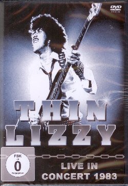 THIN LIZZY :  DVD / LIVE IN CONCERT 1983  (IMV BLUELINE)

Gruppo hard e heavy irlandese, i Thin Lizzy si sono formati a Dublino nel 1969 ad opera del chitarrista Eric Bell, dell'organista Eric Wrixon, di Brian Downey alla batteria e del cantante Phil Lynott. Live in Concert 1983 propone lo straordinario concerto che la formazione ha tenuto a Dublino nel 1983, una delle tappe del famoso tour in occasione dell'album Thunder and Lightning. Live in Concert 1983  un ottimo dvd per godere del hard rock dei Thin Lizzy, un misto di sonorit anni '60, blues, suggestioni psichedeliche, soul, funk e perfino musica popolare irlandese.