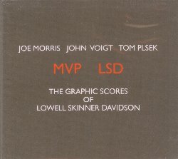 MORRIS JOE / VOIGT JOHN / PLSEK TOM :  MVP LSD - THE GRAPHIC SCORES OF LOWELL SKINNER DAVIDSON  (RITI)


