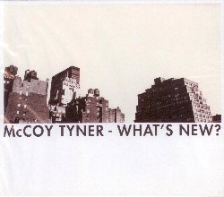 TYNER McCOY :  WHAT'S NEW?  (WEST WIND)

McCoy Tyner suona il pianoforte creando un flusso melodico che assomiglia ad un potente fenomeno naturale creato da mani umane. Per arrivare a possedere questo tipo di abilit, Tyner disse diventava un tutt'uno con il proprio strumento. L'influenza degli anni trascorsi a suonare nel quartetto di John Coltrane (1960-1965)  ancora oggi evidente, con Tyner che celebra la bellezza del momento attraverso improvvisazioni che lasciano senza parole. La formazione di Coltrane aveva cambiato il corso del jazz del XX secolo: pi tardi, quando le apparecchiature elettroniche minacciarono di rendere gli strumenti acustici una specie in via di estinzione, Tyner prefer seguire Coltrane, invece di aderire a mode superflue e passeggere. Come dimostrato nell'album What's New, McCoy Tyner al pianoforte  un colosso del jazz di proporzioni classiche. Registrato nel 1980 a Ford Lauderdale in Florida What's New? vede McCoy Tyner al pianoforte, affiancato da Avery Sharpe al basso e Luis Hayes alle percussioni.