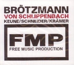 VARIOUS :  FMP - FREE MUSIC PRODUCTION BOX  (JAZZWERKSTATT)

Il primo volume del box FMP - Free Music Production Box porta l'ascoltatore nel 1977, nello studio FMP di Berlino dove Alexander von Schlippenbach ha registrato l'album Piano Solo '77 (FMP 129), un affascinante album di musica improvvisata per solo pianoforte. Il secondo volume del box, No Comment (FMP 133),  dedicato al trio composto da Stefan Keune (sax sopranino, alto e baritono), Hans Schneiber (contrabbasso) e Achim Krmer (percussioni), formazione molto apprezzata per la sua forza espressiva sempre diretta e senza fronzoli, immortalata il 3 agosto 2008 a Duisburg, in Germania. FMP - Free Music Production Box si chiude con Lost & Found (FMP 134) che propone la registrazione live della performance tenuta dal celebre sassofonista Peter Brtzmann durante il festival jazz Konfrontationen di Nickelsdorf, in Austria, il 14 luglio del 2006.