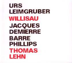 LEIMGRUBER URS / DEMIERRE JACQUES / PHILLIPS BARRE / LEHN THOMAS :  WILLISAU  (JAZZWERKSTATT)

Il trio LDT, formato da Urs Leimgruber (sax soprano, sax tenore), Jacques Demierre (pianoforte) e Barre Phillips (contrabbasso), vanta una fruttuosa carriera ventennale. Willisau  il primo album della formazione che da trio diventa quartetto grazie alla presenza dell'eccellente musicista Thomas Lehn al sintetizzatore. Imprevedibile, spontanea, fresca e sorprendente: cos pu essere definita la musica suonata da questi quattro maestri del jazz d'avanguardia. Con una tracklist formata da due lunghi brani composti dagli stessi interpreti, il disco di casa Jazzwerkstatt  un mix di innovazione e tradizione, d'improvvisazioni sorprendenti, selvagge, folli e frenetiche e melodie autentiche, esotiche e rare. Registrato il 2 settembre del 2017 durante il festival jazz della cittadina svizzera di Willisau, il disco del quartetto  incentrato sulle note del pianoforte e del basso: gli assolo del sax sono vivaci, luminosi ed accattivanti, mentre le improvvisazioni del piano sono vere esplosioni di energia. Da parte sua il basso mantiene una linea stabile ed armoniosa. Poi c' il sintetizzatore che, diversamente dall'apporto acustico degli altri strumenti, arricchisce il disco con strani effetti tonali ed alterazioni sonore davvero interessanti. Willisau  un disco evocativo, dinamico e veramente intrigante.