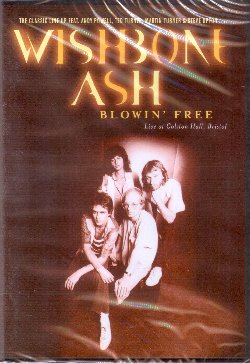 WISHBONE ASH :  DVD / BLOWIN' FREE  (MASTERPLAN)

I Wishbone Ash sono una band hard rock nata nel 1969 nel Devonshire, in Inghilterra. Gi nel 1972 era uno dei gruppi britannici emergenti pi amati dal pubblico e anche consacrato dal prestigioso settimanale Melody Maker che lo defin 'Best New Band'. A portare i musicisti inglesi a questi alti livelli non furono n delle particolari stravaganze sonore, n una pubblicit battente: i Wishbone Ash convincevano con la loro profonda musicalit, con splendidi assolo di chitarra, ma soprattutto con un suono perfetto anche dal punto di vista tecnico. Il dvd Blowin' Free propone la registrazione live del concerto che la band inglese ha tenuto nel 1989 al Colston Hall di Bristol per festeggiare il suo ventesimo compleanno. Andy Powell, Ted Turner, Martin Turner e Steve Upton suonano alcuni dei loro pi grandi successi come Real Guitars Have Wings, The King Will Come, Cosmic Jazz, Blowin' Free ed altri ancora, regalando al pubblico uno spettacolo assolutamente avvincente.