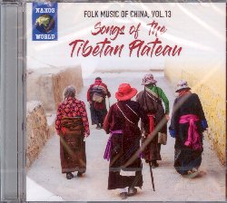 VARIOUS :  FOLK MUSIC OF CHINA, VOL. 13 - SONGS OF THE TIBETAN PLATEAU  (NAXOS WORLD)

Questa serie esplora il ricco e variegato patrimonio musicale cinese. Il nuovo volume, Folk Music of China, vol. 13 - Songs of the Tibetan Plateau, propone canzoni popolari delle popolazioni tibetane della provincia di Qinghai e della regione autonoma del Tibet. Il popolo tibetano vive principalmente sull'altopiano di Qing-Zang che si estende dalla regione autonoma tibetana alle province di Qinghai, Gansu e Sichuan. Le registrazioni di Folk Music of China, Vol. 13 - Songs of the Tibetan Plateau provengono dalla prefettura autonoma del Tibet, dalla contea di Yushu nella provincia di Qinghai e dalla prefettura di Linzhi nella regione autonoma del Tibet. Oltre a diversi dialetti, ogni area geografica ha anche il proprio stile musicale. La musica tradizionale tibetana comprende musica popolare, musica religiosa e musica di corte. Proponendo all'ascoltatore una bella immersione nella tradizione musicale folk di queste splendide terre, Folk Music of China, vol. 13 - Songs of the Tibetan Plateau  un'ottima occasione per scoprire culture lontane che vale davvero la pena conoscere. L'album  dotato di un libretto con interessanti e dettagliate informazioni sulla variagata musica popolare tibetana.