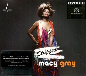 GRAY MACY :  STRIPPED (SACD)  (EVOLUTION MUSIC)

Nel 2016, Macy Gray si  recata al Hirsch Center, unex chiesa cattolica romana di Brooklyn, per registrare Stripped, uno degli album pi insoliti e straordinari della sua discografia. Il progetto  stato realizzato dalla Chesky Records e registrato in due giorni, con Gray accompagnata dal chitarrista Russell Malone, dal bassista Daryl Johns, dal batterista Ari Hoenig e dal trombettista Wallace Roney, tutti grandi del jazz con credenziali impressionanti. In Stripped, Gray presenta reinterpretazioni dei brani pi importanti del suo catalogo, tra cui I Try e Sweet Baby. Lalbum include anche diversi nuovi pezzi, come lentusiasmante Annabelle e rivisitazioni jazz di Nothing Else Matters dei Metallica e della leggendaria Redemption Song di Bob Marley. Con arrangiamenti essenziali che mettono in risalto la voce inimitabile della cantante, Stripped rivela un lato di Macy Gray finora sconosciuto, diventando il primo album jazz della vocalista a riscuotere un enorme successo commerciale e di critica e piazzandosi subito al terzo posto della classifica Billboard Jazz Albums. Stripped  proposto su SACD ibrido: un must-have, non solo per i fan di Macy Gray!