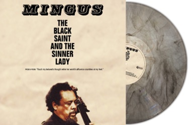 MINGUS CHARLES :  THE BLACK SAINT AND THE SINNER LADY (GREY MARBLE VINYL)  (SECOND RECORDS)

�The Black Saint and the Sinner Lady� � un album in studio del contrabbassista jazz americano, compositore e bandleader Charles Mingus. Il disco � stato registrato il 20 gennaio 1963 e vede impegnata una band di undici elementi. �The Black Saint and the Sinner Lady� � composto da un�unica composizione continua divisa in quattro parti e sei movimenti. Mingus ha definito lo stile orchestrale dell�album �musica folk-dance etnica� che i critici musicali vedevano come una fusione di �jazz e musica classica, ma con anche elementi di musica africana e temi spagnoli�: da molti esperti di musica questo disco � considerato uno dei due capolavori principali di Mingus, l�altro � �Mingus Ah Um�. �The Black Saint and the Sinner Lady� � tra i dischi jazz pi� acclamati del XX secolo che ha ricevuto da Richard Cook e Brian Morton, autori di The Penguin Guide to Jazz, lo status di �Crown Album� il riconoscimento pi� alto che un disco possa ottenere.
