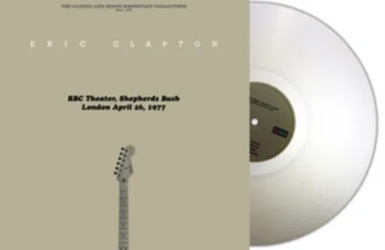 CLAPTON ERIC :  BBC THEATER, SHEPHERDS BUSH LONDON APRIL 26, 1977 (NATURAL CLEAR VINYL)  (SECOND RECORDS)

BBC Theatre, Shepherds Bush London April 26, 1977 propone il concerto che Eric Clapton e la sua band tennero negli studi della BBC a Shepherds Bush, Londra, il 26 aprile 1977 per il programma musicale televisivo britannico The Old Grey Whistle Test. Eric Clapton sale sul palco con una formazione grandiosa che comprende George Terry (chitarra), Dicks Sims (tastiere), Carl Radle (basso), Jamie Oldaker (batteria), Sergio Pastora Rodriguez (percussioni), Yvonne Elliman (voce di supporto) e Marcy Levy (voce di supporto).