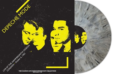 DEPECHE MODE :  LIVE AT HAMMERSMITH ODEON LONDON - OCTOBER 6, 1983 (GREY MARBLE VINYL)  (SECOND RECORDS)

Live at Hammersmith Odeon London  October 6, 1983 propone i Depeche Mode dal vivo durante uno dei concerti del loro Construction Time Tour. Questa  la registrazione del primo dei tre spettacoli allHammersmith Odeon di Londra: era il 6 ottobre del 1983. Si tratta del primo tour con lallora nuovo tastierista Alan Wilder. La tracklist propone brani come Now, This Is Fun, See You, Love in Itself, Told You So e molti altri ancora.