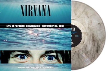 NIRVANA :  LIVE AT PARADISO, AMSTERDAM - NOVEMBER 25, 1991 (GREY MARBLE VINYL)  (SECOND RECORDS)

Il concerto dei Nirvana al Paradiso di Amsterdam del 25 novembre del 1991  stato immortalato in questo live elettrizzante. Da Smells Like Teen Spirit fino allesplosivo brano finale Breed, l'energia e l'intensit dei Nirvana si possono percepire in ogni traccia. Live at Paradiso, Amsterdam  November 25, 1991 propone il caratteristico suono grunge della band, con la voce intensa di Kurt Cobain e i potenti riff di chitarra, sostenuti dalla dinamica sezione ritmica di Krist Novoselic e Dave Grohl.