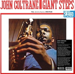 COLTRANE JOHN :  GIANT STEPS  (SECOND RECORDS)

Giant Steps di John Coltrane  pi di un semplice album:  un momento cruciale nella storia del jazz. Pubblicato nel 1960, questo disco rivoluzionario ha ampliato i confini dellarmonia, del ritmo e dellimprovvisazione. Noto per i suoi complessi cambi di accordi, Giant Steps mette in evidenzia limpareggiabile maestria di Coltrane al sassofono e il suo approccio visionario al jazz. Brani come quello che d il titolo allalbum, Naima e Cousin Mary sono ricchi di pattern intricati, ma allo stesso tempo possiedono una profonda risonanza emotiva. Fondendo brillantezza tecnica con unespressione piena di sentimento, Giant Steps segna la transizione di Coltrane dal bebop allavanguardia. Si tratta di un disco che  unesplorazione senza tempo delle infinite possibilit del jazz, una dichiarazione definitiva di uno dei veri innovatori del genere, un mix perfetto di rigore intellettuale e passione musicale: in poche parole un disco che tutti gli appassionati di jazz dovrebbero avere.