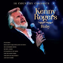 ROGERS KENNY :  RUBY  (BELLEVUE)

Kenny Rogers, all�anagrafe Kenneth Donald Rogers (1938-2020), � stato uno dei pi� grandi narratori della musica country. Con la sua voce calda e piena di sentimento, Rogers ha colmato con naturalezza il divario tra country e pop, conquistando il pubblico di tutto il mondo. �Ruby� � un omaggio alla fiorente carriera di questo artista e il titolo � un riferimento diretto all�iconica hit di Rogers �Ruby, Don�t Take Your Love to Town�. Il disco presentato da casa Bellevue � una preziosa raccolta che propone alcuni dei brani pi� belli interpretati da Rogers come �It�s Raining in my Mind�, �For the Good Times�, �The King of the Oak Street�, e naturalmente �Ruby, Don�t Take Your Love to Town� oltre a tanti altri ancora...