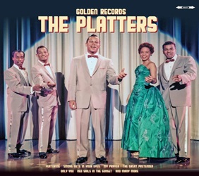 THE PLATTERS :  GOLDEN RECORDS  (BELLEVUE)

The Platters sono stati un gruppo vocale statunitense, particolarmente famoso nella seconda met� degli anni �50. Nati nel 1953 a Los Angeles, i The Platters sono famosi per quella particolare tecnica vocale conosciuta come doo-wop che consiste nel rinforzare il canto solista con armonie vocali sincopate e cori utilizzati pi� come strumenti d�accompagnamento che come voci vere e proprie. Lo stile dei Platters influenzer� molti musicisti in Europa, alcuni dei quali daranno vita a gruppi vocali che seguono lo stesso stile, come avvenne in Italia con la band I Campioni di cui fecero parte, in periodi diversi, anche Tony Dallara e Lucio Battisti. �Golden Records� raccoglie alcuni dei pi� importanti successi dei Platters come �Only You�, �My Prayer�, cover del brano �Avant De Mourir� composto negli anni �20 dal rumeno Georges Boulanger, �Twilight Time�, �The Great Pretender�, �You�ll Never Never Know� e tanti altri ancora!