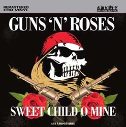 GUNS'N'ROSES :  SWEET CHILD O MINE  (MUSICBANK)

I Guns�n�Roses hanno venduto in tutto il mondo pi� di 200 milioni di copie dei loro album: cifre da record che premiano l�intuito musicale della band che ha creato un�interessante sintesi di punk rock, blues, heavy metal e hard rock. Il vinile �Sweet Child o Mine� propone le registrazioni live, rimasterizzate per l�occasione, di 10 grandi successi di questa straordinaria formazione. La tracklist si apre con il brani da cui prende il titolo l�intero album, prosegue con �Welcome to the Jungle�, Nighttrain�, �My Michelle�, �Mr Brownstone�, �Knockin� on Heaven�s Door�, �Paradise City�, �Out to get Me�, �Mama Kin� e si chiude con �It�s So Easy�.