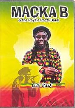MACKA B :  DVD / LIVE TOUR  (NOCTURNE)

Anche disponibile su cd audio, il dvd Live Tour cattura tutta l'energia dell'ultima tournee di Macka B insieme alla sua Royale Roots Band. Il rastaman anglo-jamaicano Macka B  una vera star del reggae sempre in prima linea a combattere ogni razzismo e discriminazione. Dopo aver ottenuto un enorme successo internazionale ed aver raggiunto il primo posto delle reggae charts praticamente con tutti suoi album, gran parte dei quali prodotti dalla Ariwa di Mad Professor, Macka B  stato invitato a due edizioni del Reggae Sunsplash in Jamaica ed ha suonato insieme ad alcuni dei giganti del reggae come Burning Spear, U-Roy, The Wailers, Lee Perry, Culture, Gladiators ed altri. Live Tour  una festa di puro roots reggae ideale per sgranchirsi un po' le gambe seguendo il ritmo in levare. Come bonus il dvd propone un'utilissima guida alla comunit caraibica di Londra presentata dallo stesso Macka B.